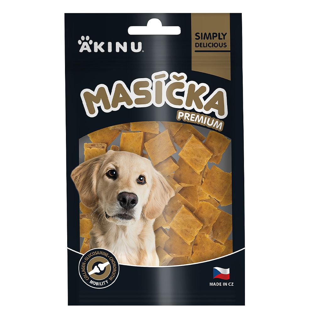 Masíčka Prémium Akinu MASÍČKA PREMIUM Mobility pamlsek pro psy 75 g