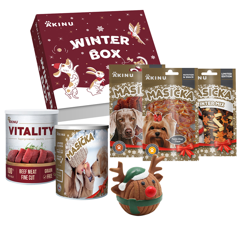 Akinu WINTER BOX Masíčka pro psy