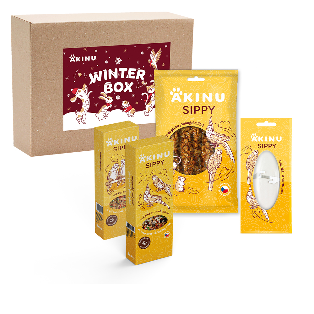 Akinu WINTER BOX Mini pro malé papoušky