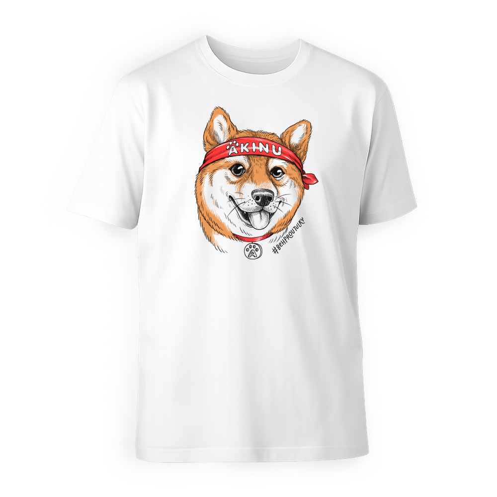 Akinu Unisex tričko – Běhejme a pomáhejme útulkům Velikost: M