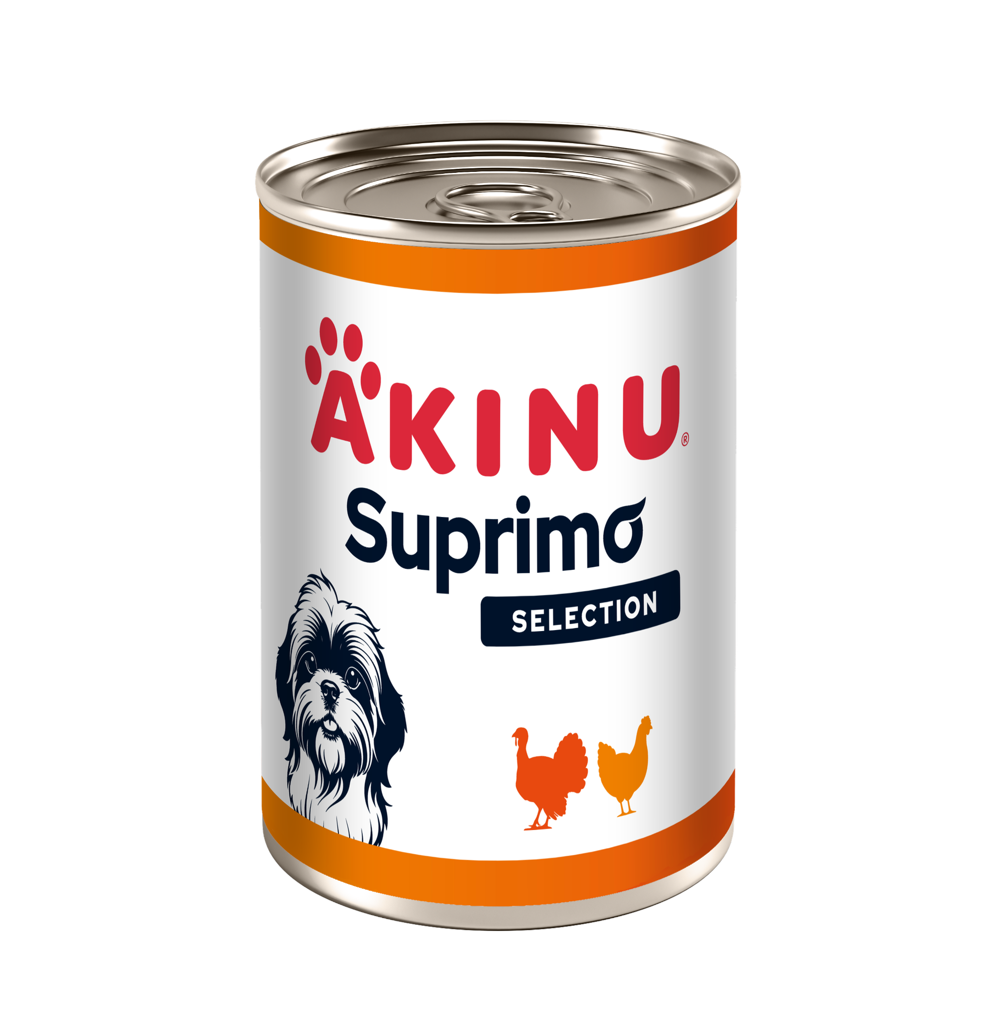 Akinu SUPRIMO SELECTION Krůtí & kuřecí svalovina 400 g