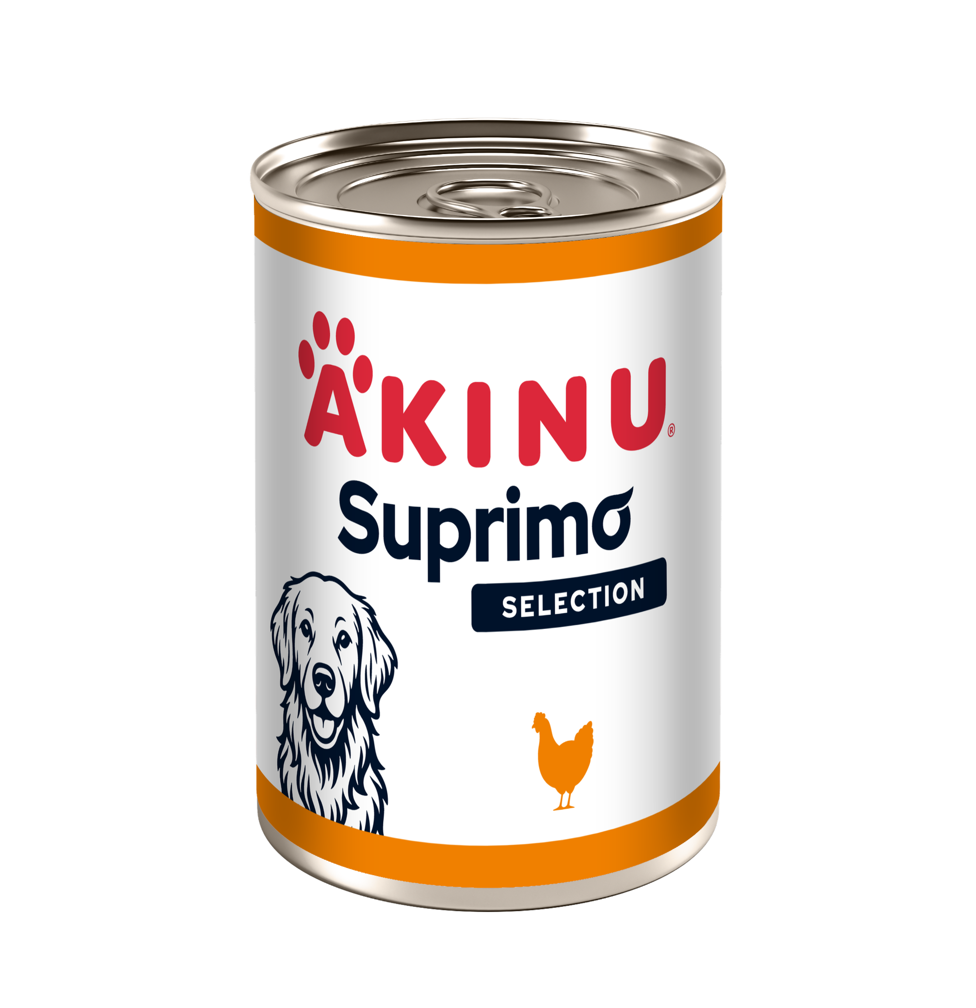 Akinu SUPRIMO SELECTION Kousky kuřete se svalovinou konzerva pro psy 400 g