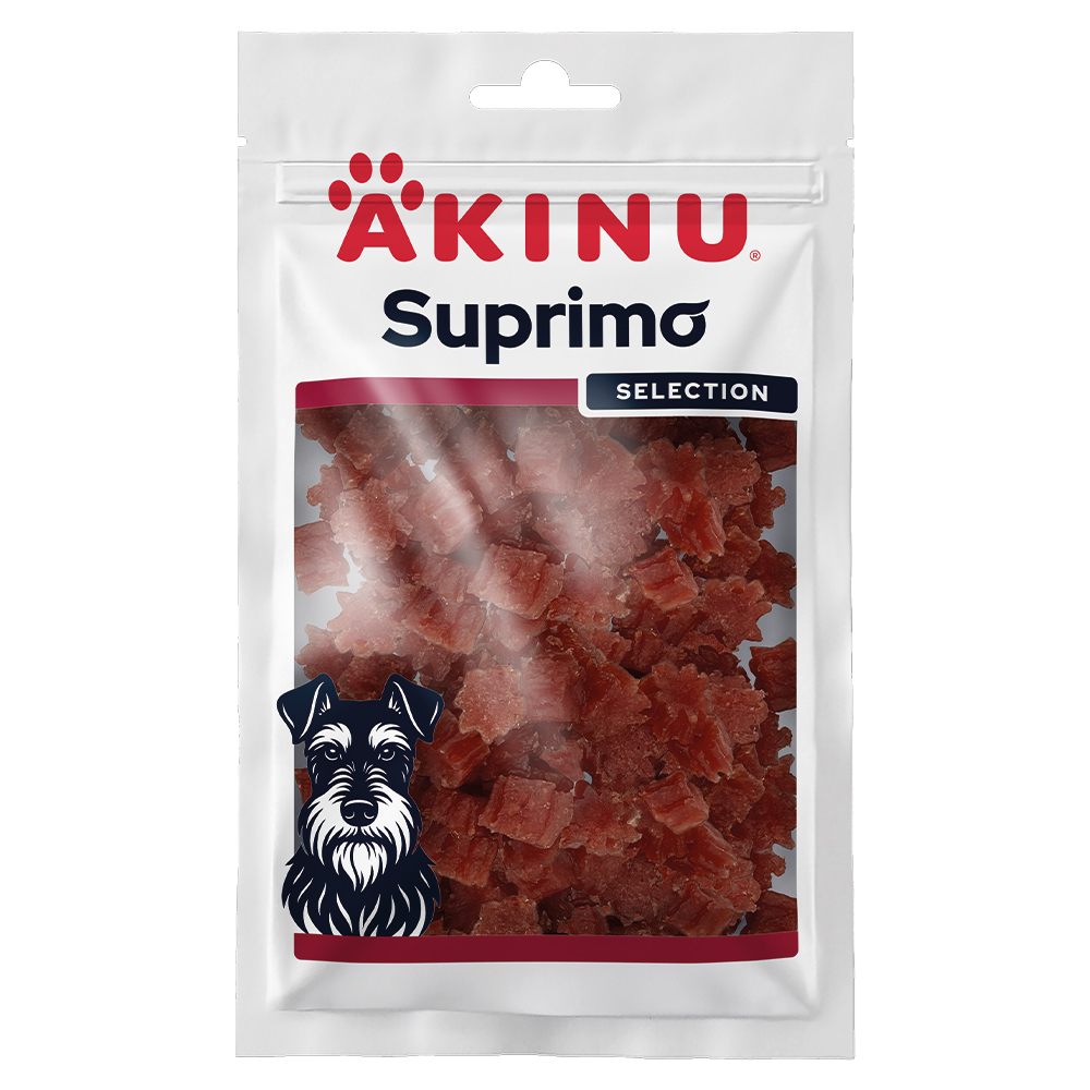 Akinu SUPRIMO SELECTION Kachní maso pamlsek pro psy 75 g