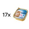 Akinu CATY Losos & pstruh paštika pro kočky 17 x 100 g
