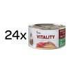 Akinu VITALITY Tuňák & síh konzerva pro kočky 24 x 70 g