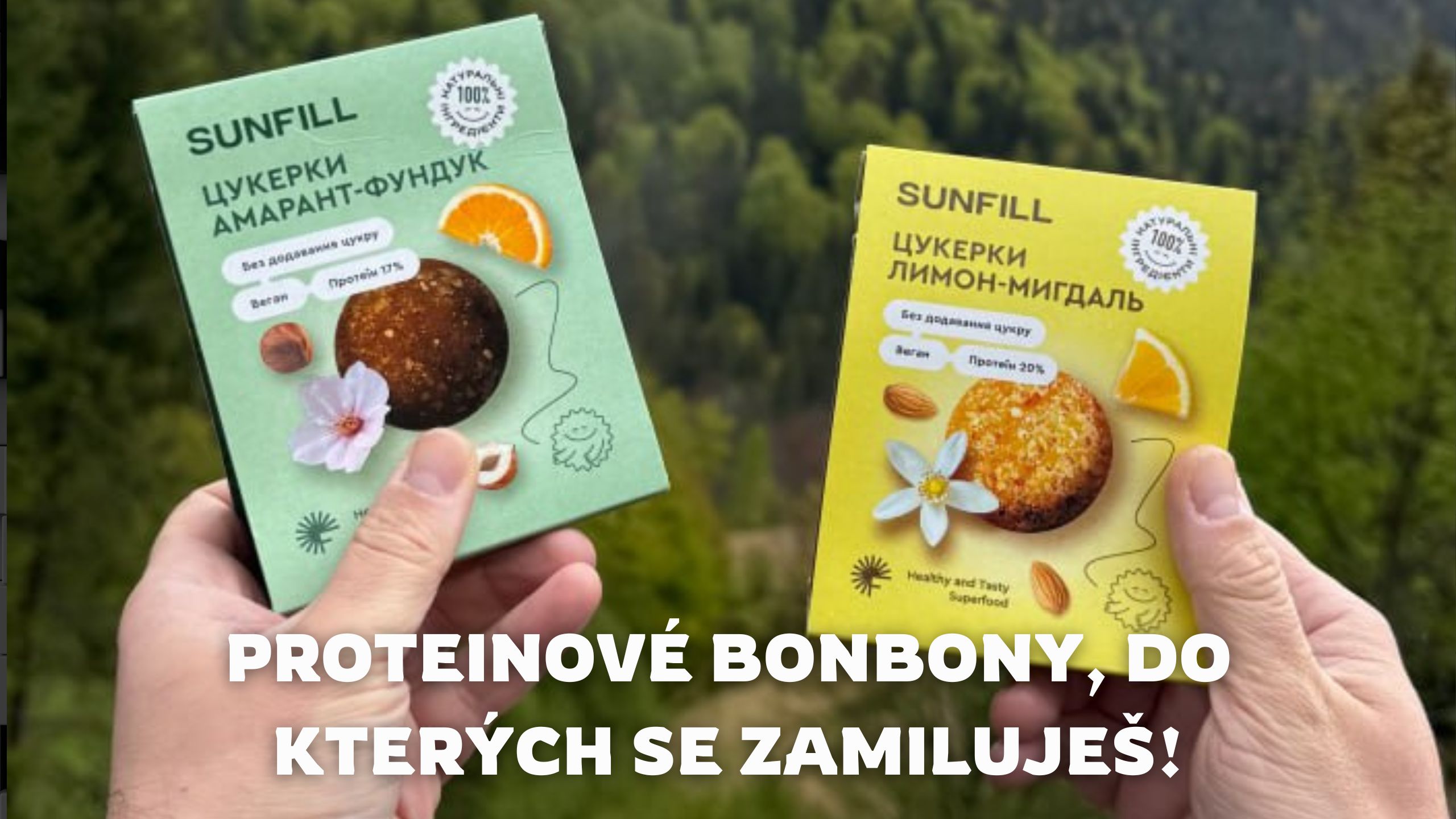 Proteinové bonbóny