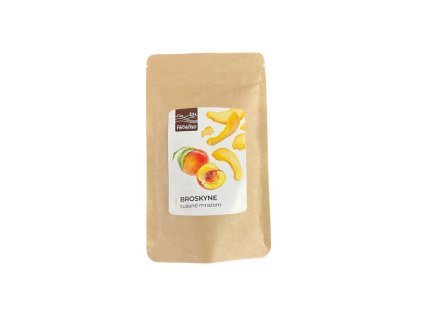 Broskve sušené mrazem 30 g