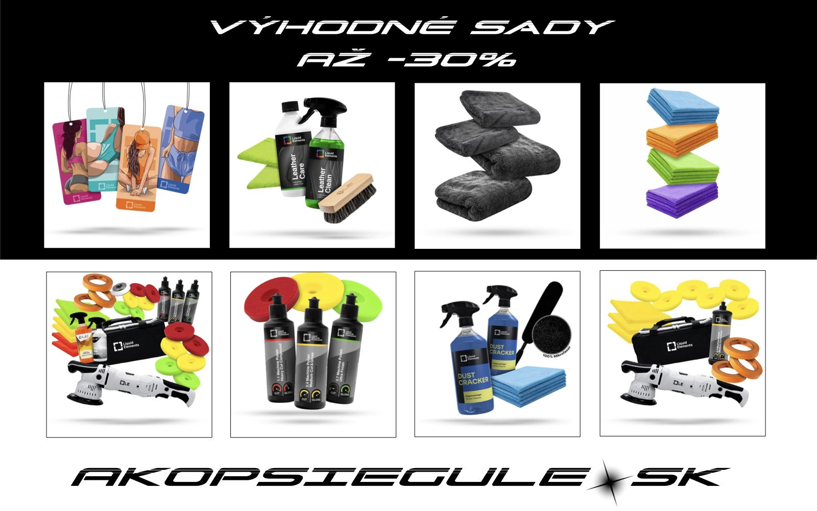 LIQUID ELEMENTS VÝHODNÉ SADY