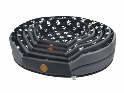 45600 3 jk animals pelisky tlapka cerne sada xs xl 1