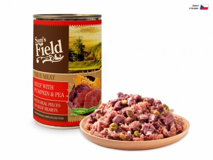 44600 sams field true meat beef with potato and pea 400 g 1