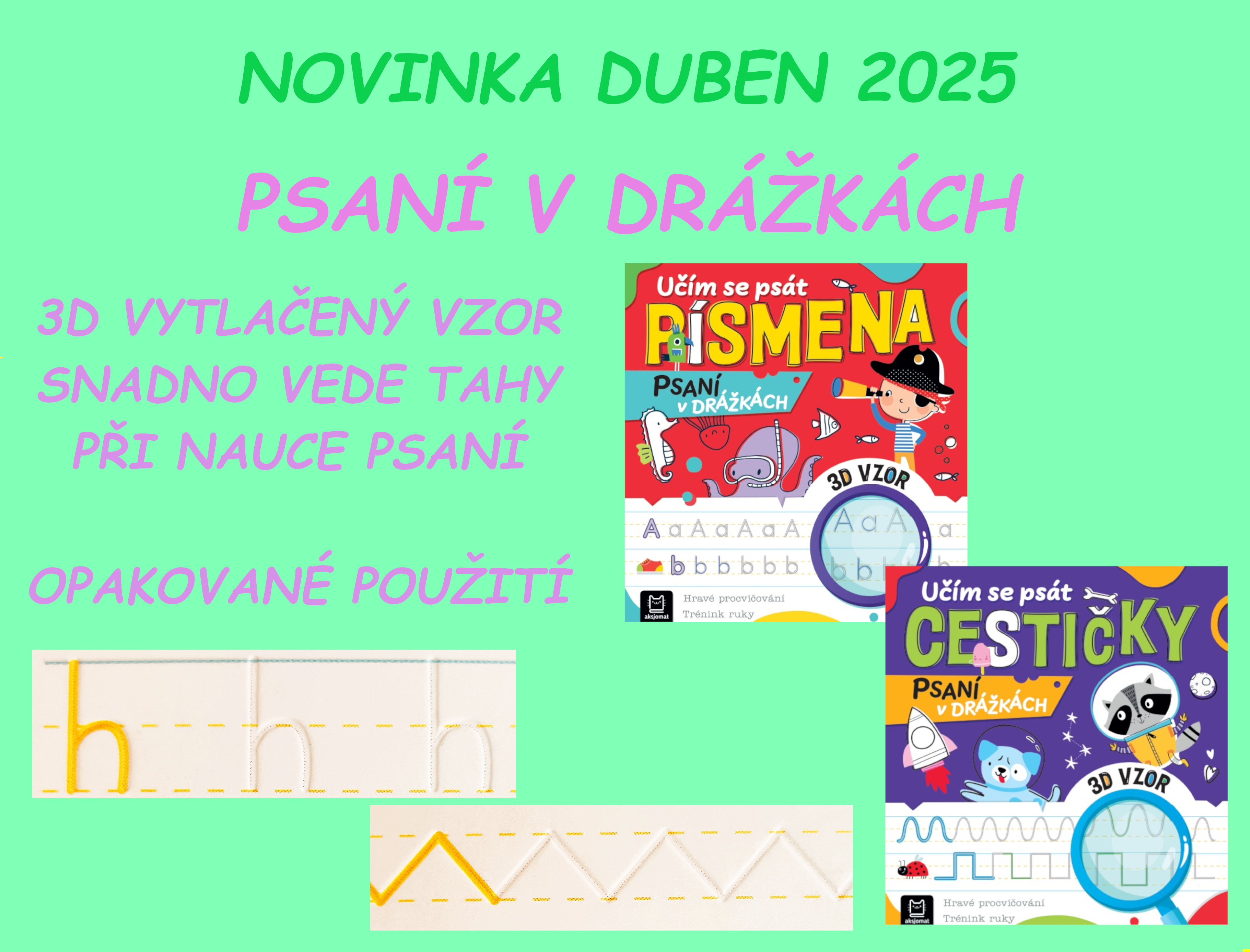 Psaní v drážkách