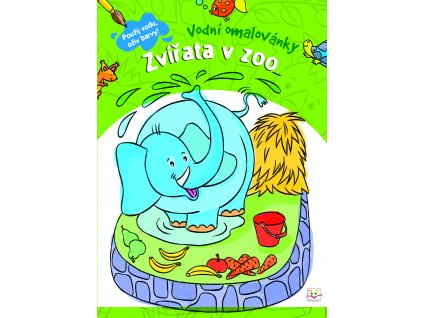 6013 CZ Malowanki Wodne Zwierzęta w zoo