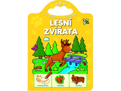 6055 CZ Dzieciaki poznają zwierzaki. Zwierzęta leśne