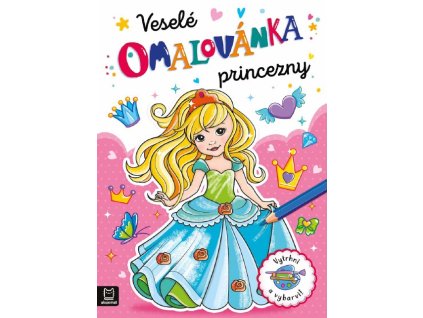 Omalovánka Veselé princezny