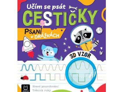 Psaní v drážkách Cestičky