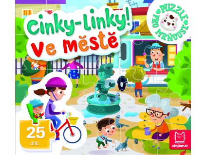 Puzzle Cinky-linky! Ve městě