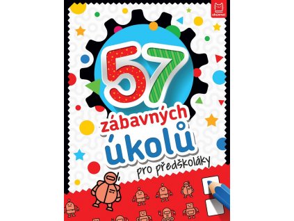 57 zábavných úkolů pro předškoláky obálka