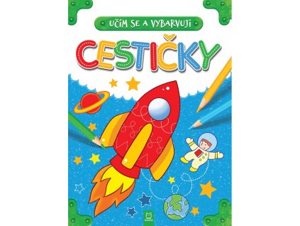 učím se a vybarvuji cestičky