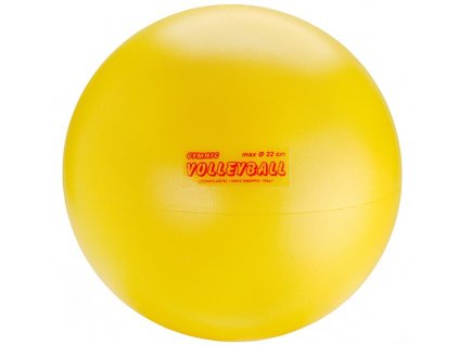 Míč Volejbal Gymnic 22cm - žlutý
