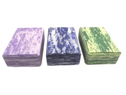 Yoga Blok podkládací kvádr mramorový 7,5 cm (Barva Fialový mramorový)