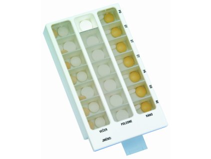 Dávkovač léků typ 02 týdenní | aktiv.cz