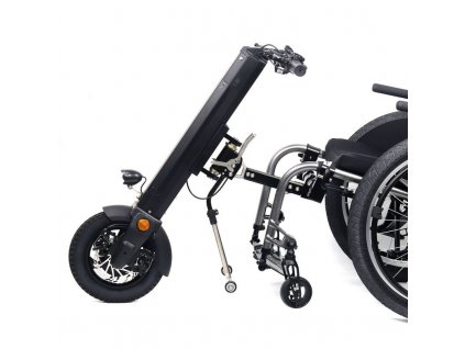 Přídavný pohon, elektrické kolo pro invalidní vozík