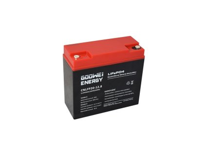 127953 goowei energy trakcni baterie lifepo4 cnlfp20 12 8 20ah 12 8v