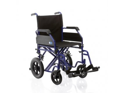 Invalidní vozík CP205 transportní skládací DUAL GO! 150 kg nosnost