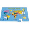 Pěnové puzzle Mapa světa - PN 200