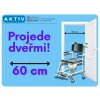 Křeslo sprchové a toaletní pojízdné 4140 | aktiv.cz