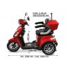 Elektrický skútr ROLEKTRO E-TRIKE 25, 1000 W