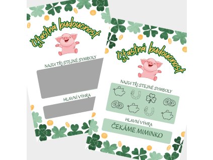 Stírací los "Šťastná budoucnost" - čekáme miminko