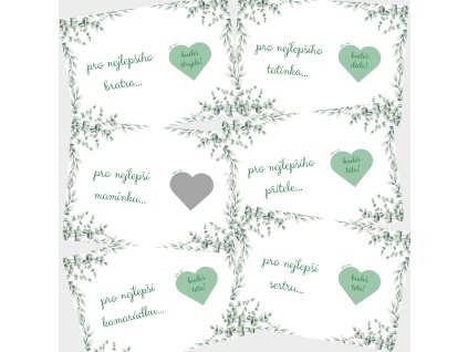 Stírací los "Eukalyptus" - oznámení těhotenství