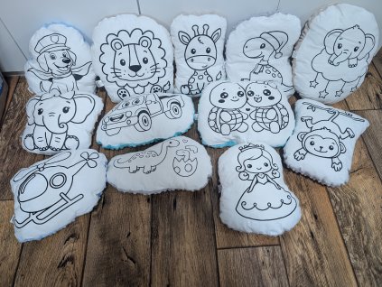 Vybarvovací polštářek