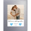 Magnet s vlastní fotografií - Odhalení pohlaví miminka