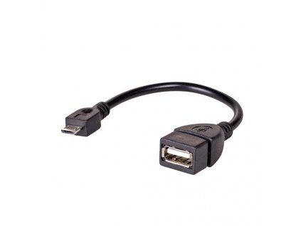 Adapter Akyga AK-AD-09 (USB F - Micro USB M; 0,15m)