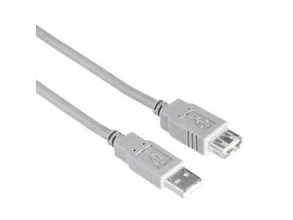 Hama predlžovací USB 2.0 kábel 3 m, nebalený 200906