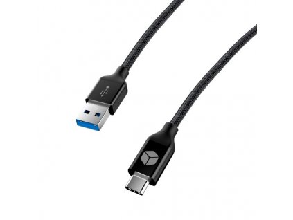 Dátový kábel USB typ C STURDO, čierny, 3A, 1m, 5GB/s