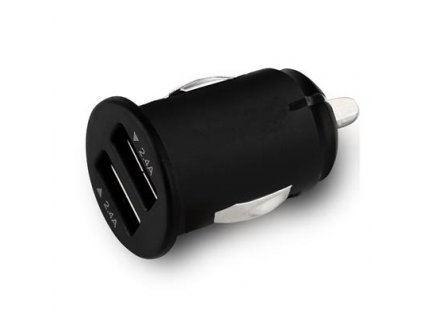 C-TECH UCC-01 / Nabíječka USB do auta / 2x USB / 2.4A /
