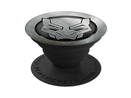 PopSockets Original PopGrip, MARVEL Black Panther Monochrome