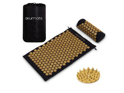 mata do akupresury akumata klasyczna czarno zlota 1