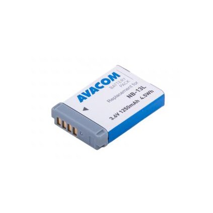 249 canon nb 13l li ion 3 6v 1250mah 4 5wh ava