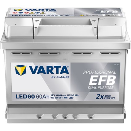 Autobatéria VARTA PROFESSIONAL EFB 932060064 12V 60Ah