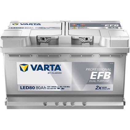 Autobatéria VARTA PROFESSIONAL EFB 932080080 12V 80Ah