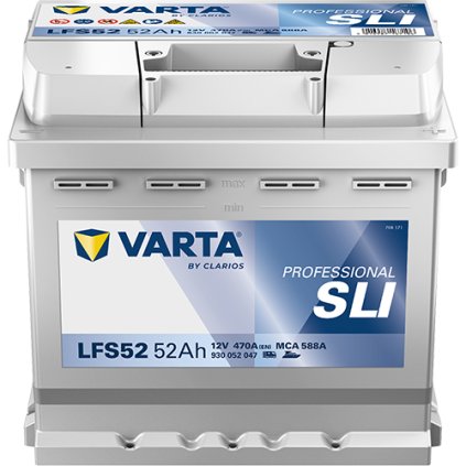 Autobatéria VARTA PROFESSIONAL SLI 930052047 12V 52Ah