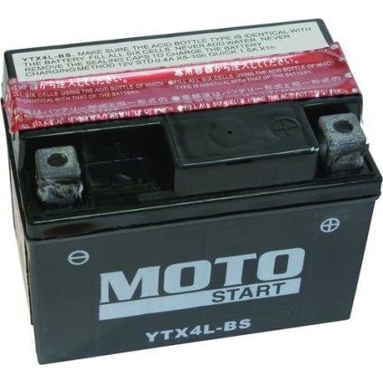Motobatéria MOTO START MS-YTX4L-BS
