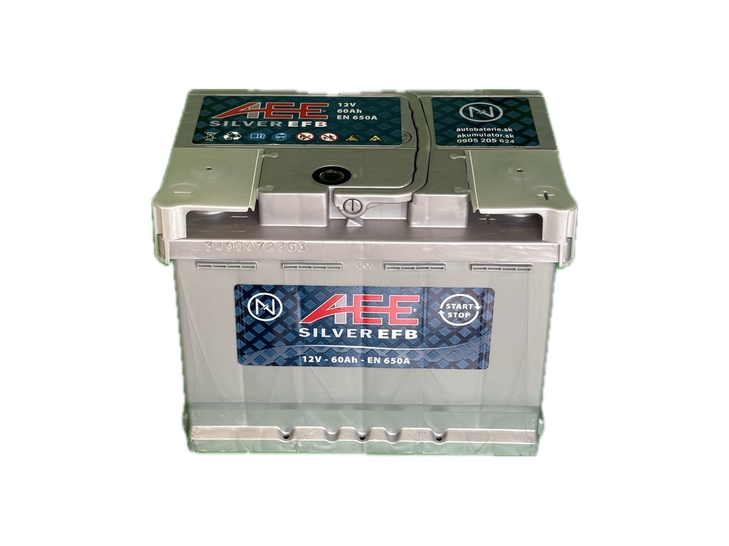 Autobatéria AEE SILVER EFB 12V 60Ah
