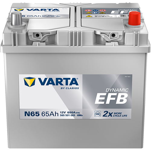 Autobatéria VARTA DYNAMIC EFB 565501065 12V 65Ah