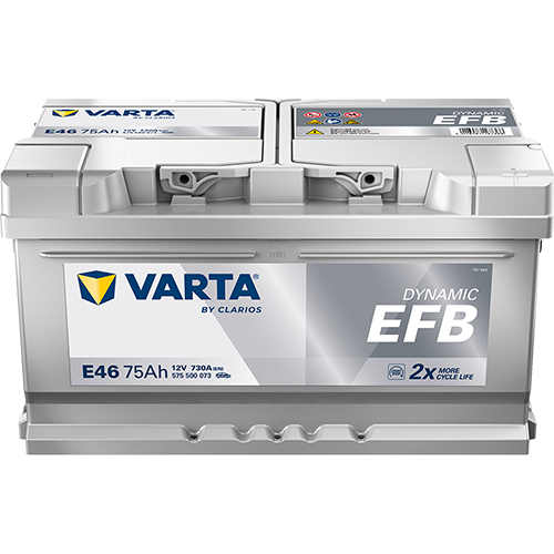 Autobatéria VARTA DYNAMIC EFB 575500073 12V 75Ah