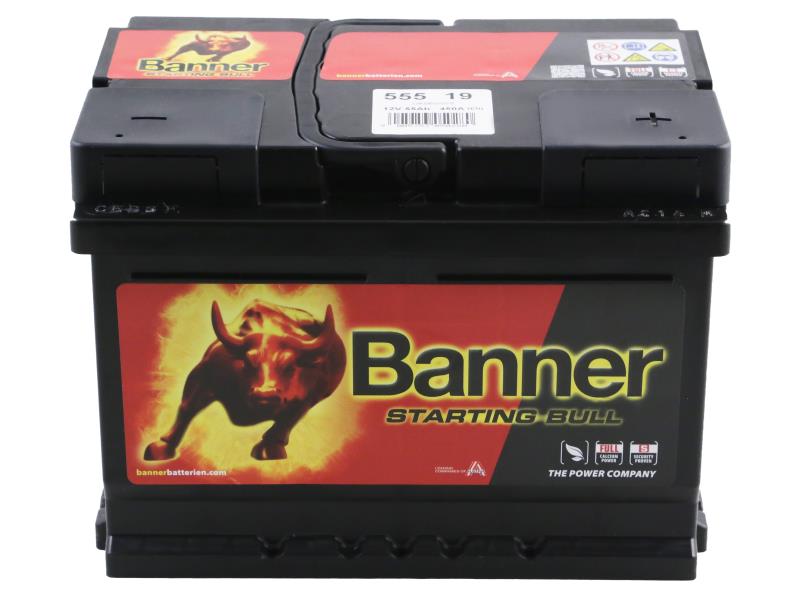 BANNER Starting Bull 55519 12V 55Ah